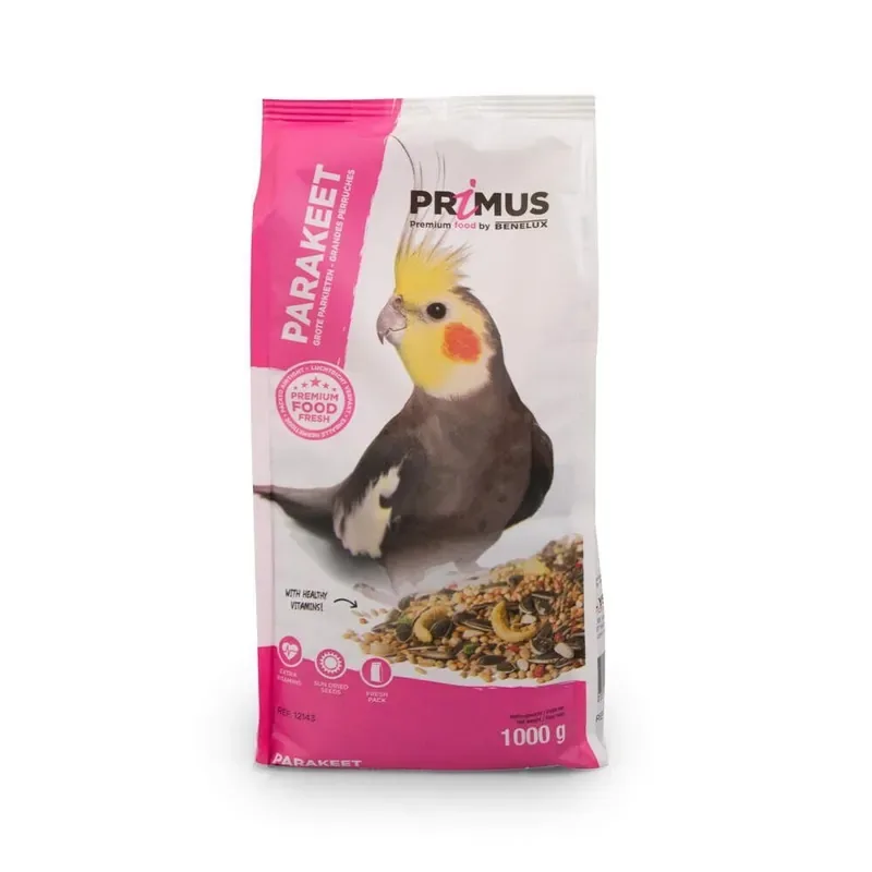 Primus Fröblandning till Nymfparakiter 1 kg Begränsad tid