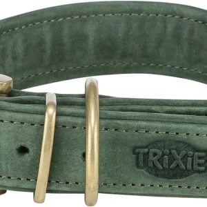 Pure Halsband Läder L-XL: 52-63cm/40mm Sage