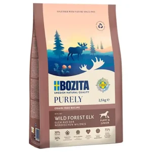 Purely Puppy & Junior Elk Hundfoder – 2,5 kg Sista chansen