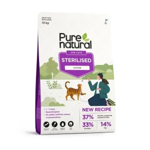 Purenatural Cat Adult Sterilised Chicken Bästa pris