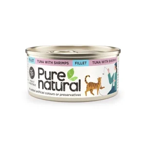 Purenatural Cat Adult Tuna Fillet with Shrimps Våtfoder till Katt 70 g Utförsäljning