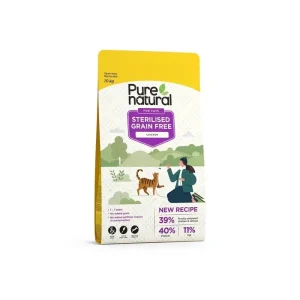 Purenatural Cat Sterilised Grain Free Chicken Expressleverans