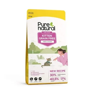 Purenatural Kitten Grain Free Turkey & Chicken I lager