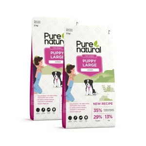 Purenatural Puppy Large Chicken 2 x 12 kg Köp online