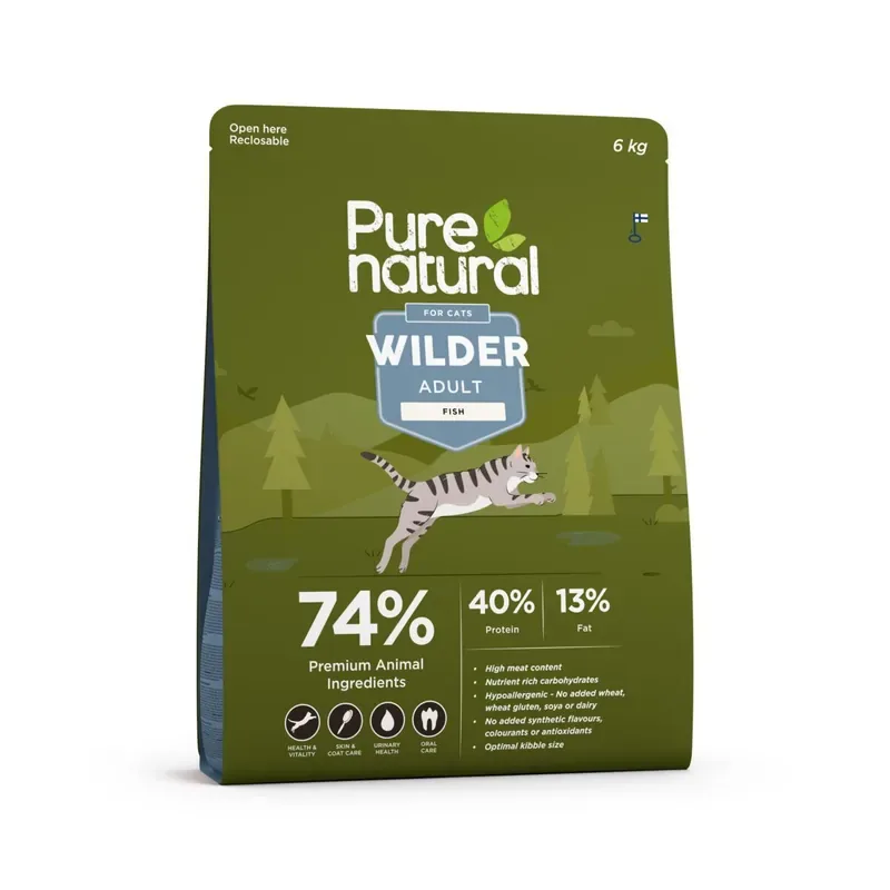 Purenatural Wilder Cat Adult Fish I lager