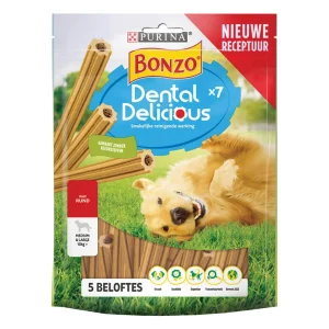 Purina Bonzo (Friskies) Dental Delicious Nötkött Medium hundgodis
