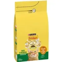PURINA Friskies Indoor med kyckling, kalkon & grönsaker – Ekonomipack 3 x 1,5 kg Erbjudande