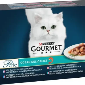 Purina Gourmet Perle Sea Delicacies 8x85g