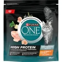 PURINA ONE High Protein med kyckling – Ekonomipack 3 x 650 g Sista chansen