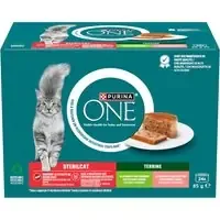 PURINA ONE SterilCat – Ekonomipack 48 x 85 g Mixpack I Sänkt pris