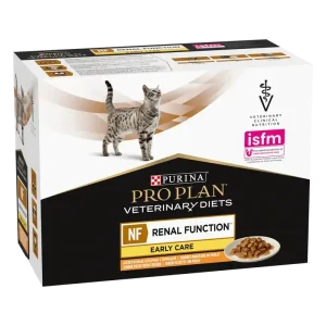 Purina Pro Plan Veterinary Diets Feline NF Early Renal Function wet Chicken 10×85 g Billigare