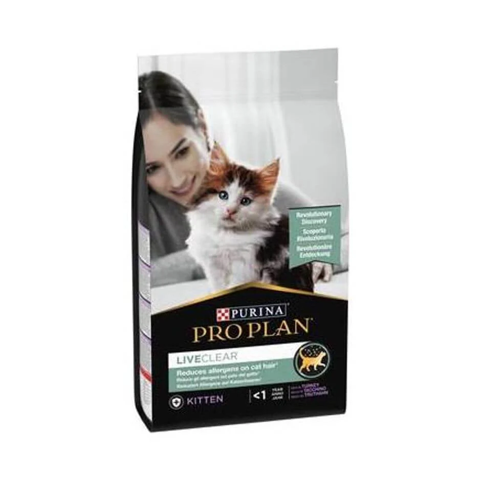 Purina ProPlan LiveClear Kitten Turkey 1,4kg