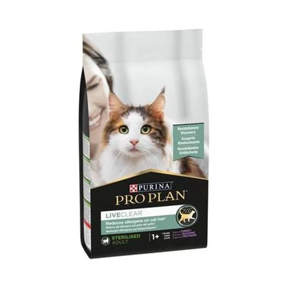 Purina ProPlan LiveClear Sterilised Turkey 1,4kg