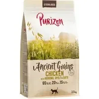 Purizon Ancient Grains Adult Sterilised Chicken & Fish – med urkorn – 2,5 kg Snabb leverans