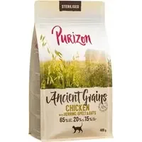 Purizon Ancient Grains Adult Sterilised Chicken & Fish – med urkorn – 400 g Erbjudande