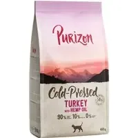 Purizon Cold Pressed Turkey with Hemp Oil – 400 g Bästa pris