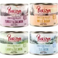 Purizon Original Adult 6 x 200 g – spannmålsfritt – Mixpaket Endast denna vecka