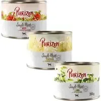Purizon Single Meat 6 x 200 g – Blandpack Kyckling, nöt, lamm Köp online