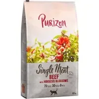 Purizon Single Meat Beef & Hibiscus Blossoms – 6,5 kg I lager