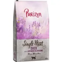 Purizon Single Meat Duck & Lavender Blossoms – Ekonomipack 2 x 6,5 kg Outlet