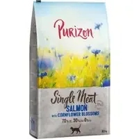 Purizon Single Meat Salmon & Cornflower Blossoms – Ekonomipack 2 x 6,5 kg Erbjudandepris