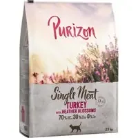 Purizon Single Meat Turkey & Heather Blossoms – 2,5 kg Extra rabatt