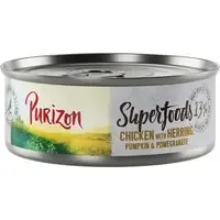 Purizon Superfoods 6 x 70 g – Kyckling med sill, pumpa & granatäpple Köp nu