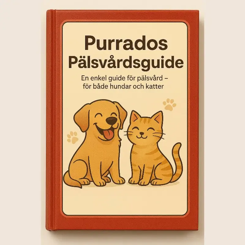 Purrados Pälsvårdsguide – En enkel guide för pälsvård – för både hundar och katter