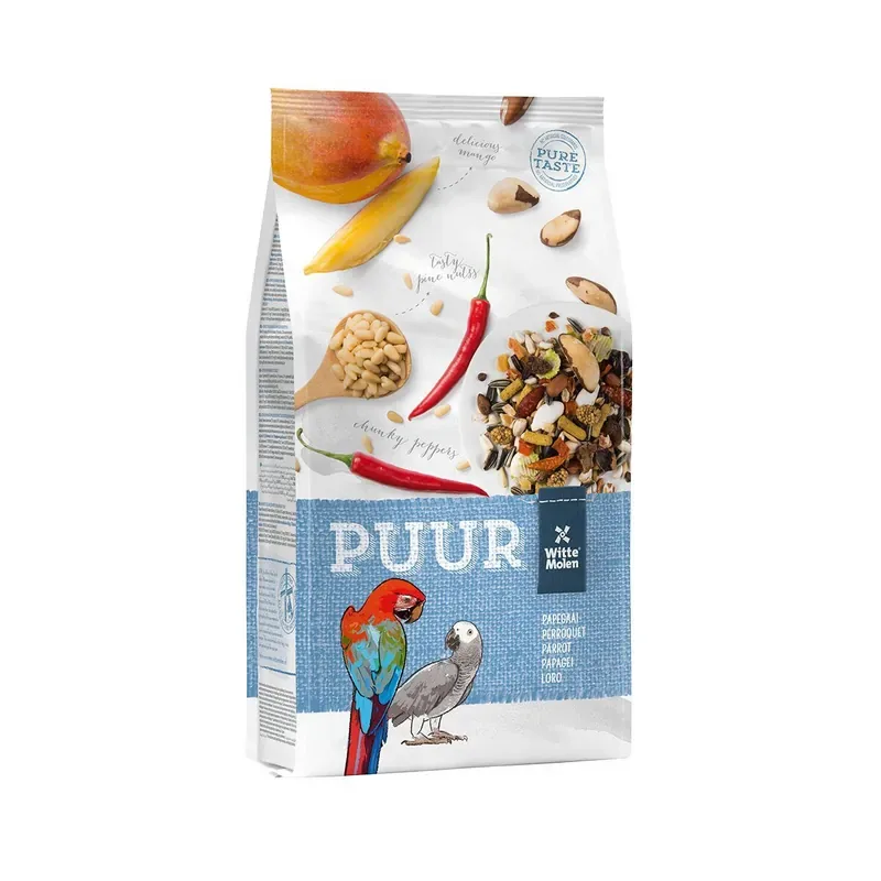 PUUR Parrot Fågelmat till Papegoja 2 kg Billig