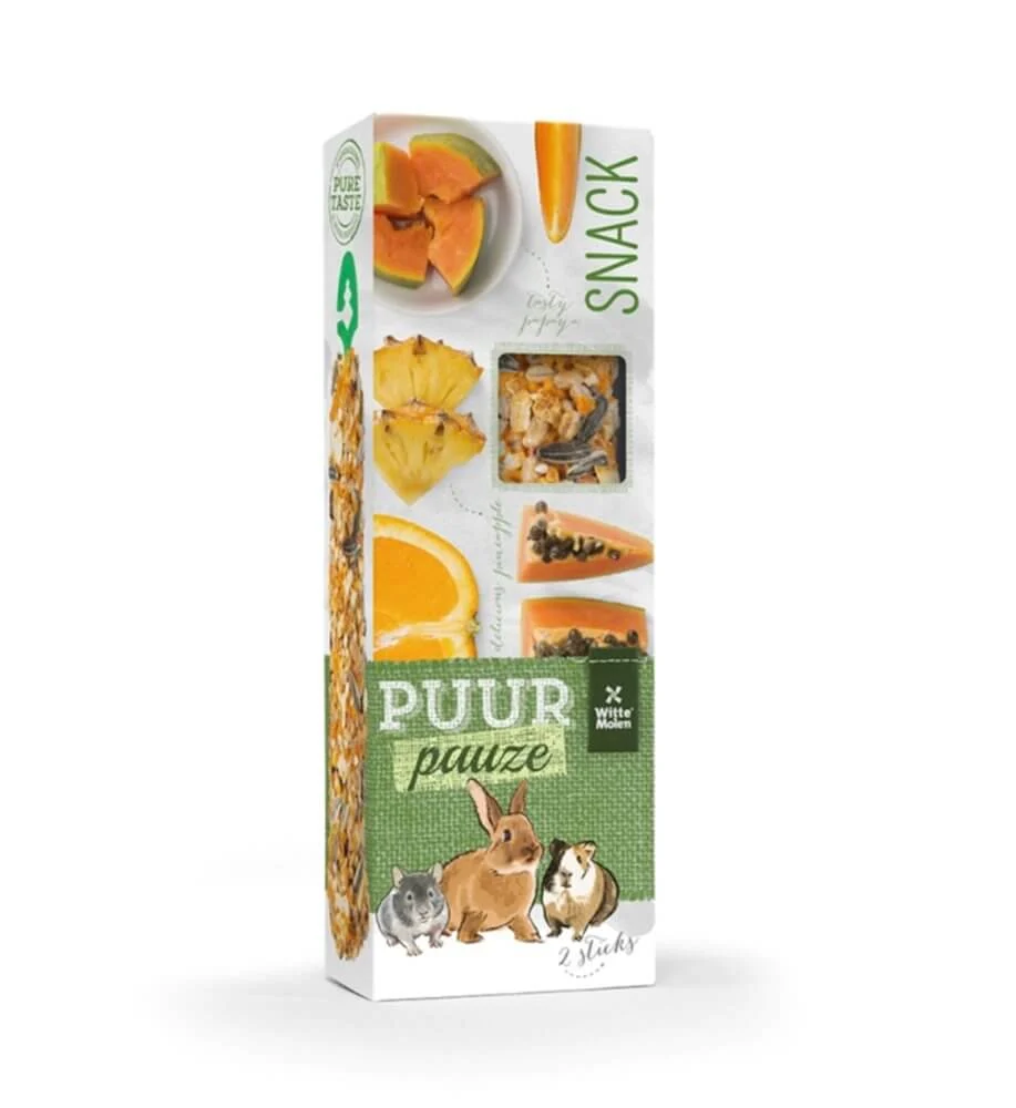 Puur Stix Smådjur Tropisk 2p
