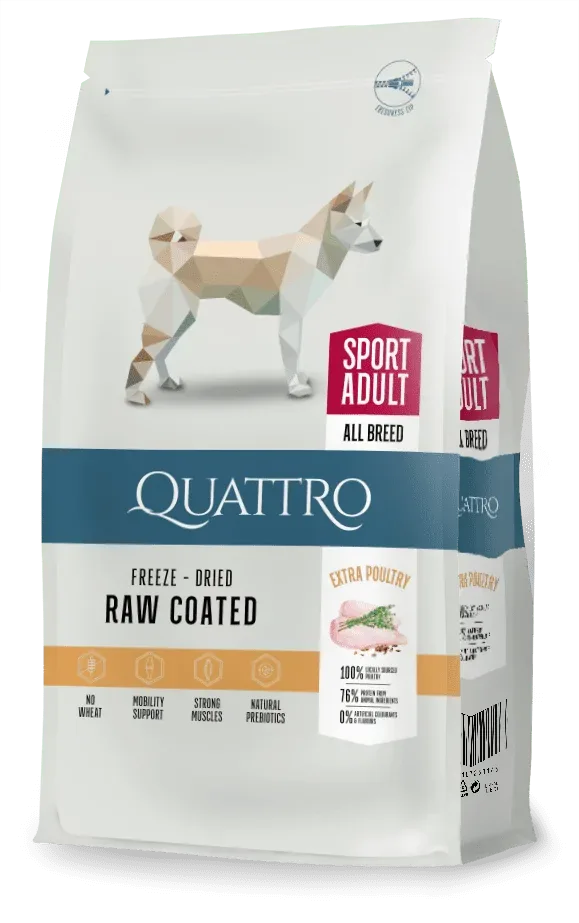 Quattro All Breed Active Adult 12kg
