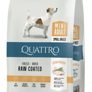 Quattro All Breed with Poultry, Mini Adult 7kg