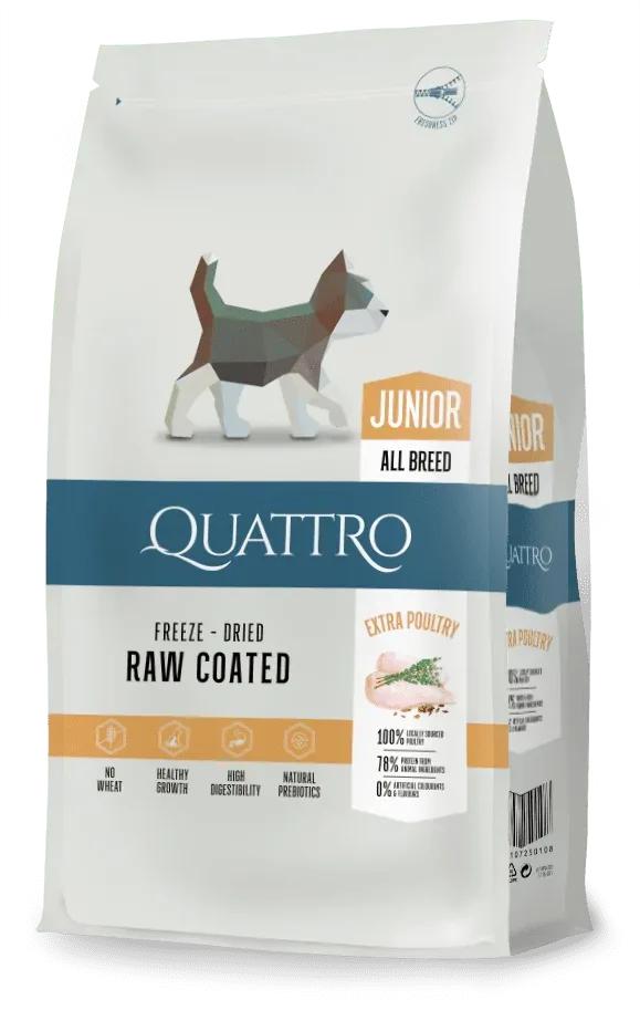QUATTRO SuperPremium AllBreed Poultry Junior 1,5kg