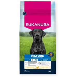 Rabatt Dog Mature Large Breed Kyckling 15 kg