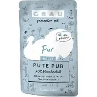 Rabatt Ekonomipack GRAU Gourmet Happen 32 x 125 g – Kalkon pur