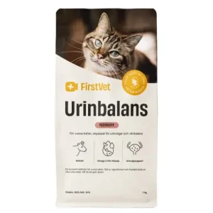 Rabatt FirstVet Urinbalans – för vuxna katter, anpassat för urinvägar – 2 kg