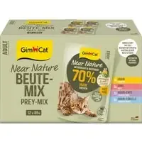 Rabatt GimCat Near Nature provpack 12 x 85 g – Mixpack (4 sorter)