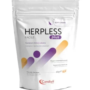 Rabatt Herpless Plus Facile för katter 60 g