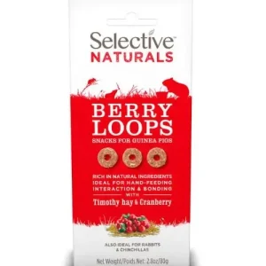 Rabatt Science Selective Naturals Berry Loops – 80 g