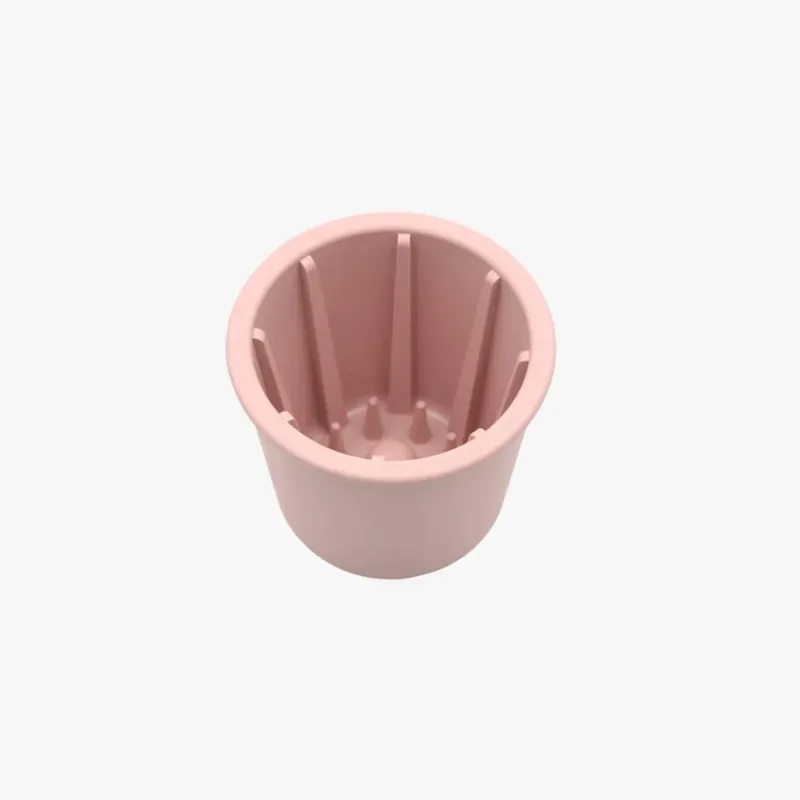 Rabatt Slowfeeder-kopp Fiboo Fibeek Rosa 9×8 cm