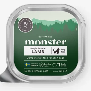 Rabatt Våtfoder Paté med Lamm för Hund – 12 x 150 g