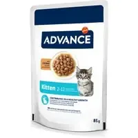Rabatter 18 + 6 på köpet! 24 x 85 g Advance – Kitten kyckling