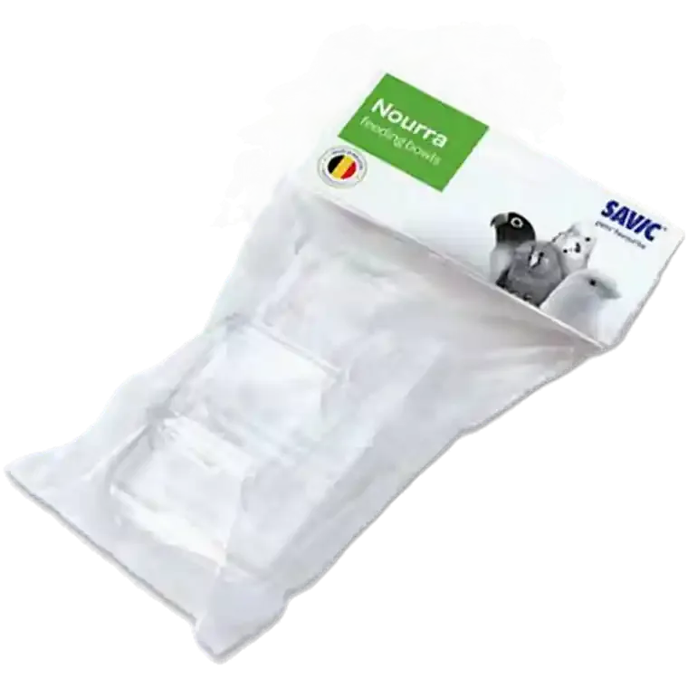 Rabatter 2 Feeder with Cover Transparent 2st