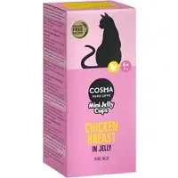 Rabatter Ekonomipack Cosma Mini Jelly Cups 24 x 25 g – Kycklingbröst
