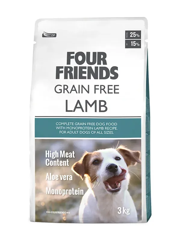 Rabatter Grain Free Lamb Hundfoder – 3 kg