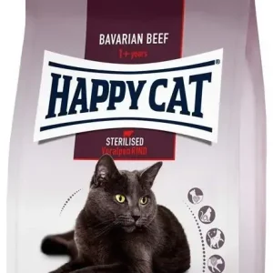 Rabatter Happy Cat Adult Sterilised Bavarian Beef – 300 g