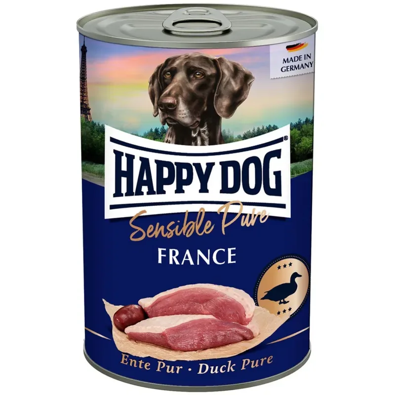 Rabatter Happy Dog France Anka 400g