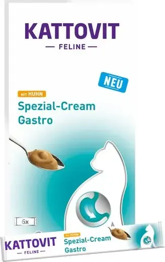 Rabatter Kattovit Gastro Cream Kyckling för Katter 6 x 15 g