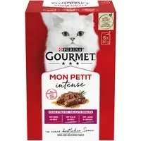 Rabatter Mixpack Gourmet Mon Petit 6 x 50 g – Nötkött, Kalv, Lamm
