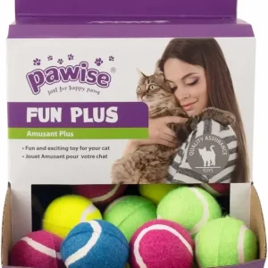 Rabatter Pawise Kattleksak Box Tennisboll Bjällra – 1 st